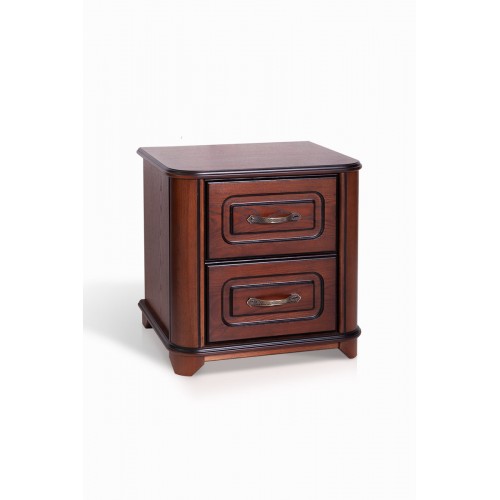 Тумба Феліція, білий+срібна патина Мікс меблі