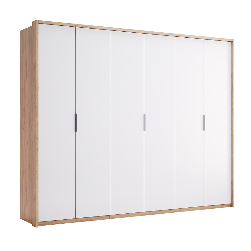 Шафа 6дв АСТІ без дзеркал МіроМарк