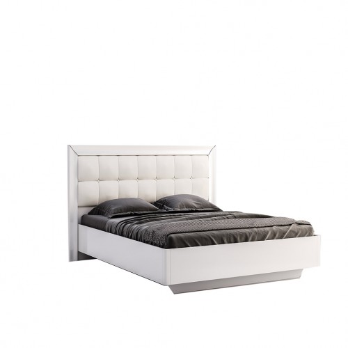 Ліжко Белла (Bella) 140х200 Профіль та М'яка Спинка (нова конструкція, без каркасу) BL-34-WB МіроМарк