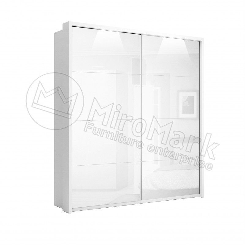 ШАФА-КУПЕ 2,0м Карниз з підсвіткою BL-68-WB МіроМарк