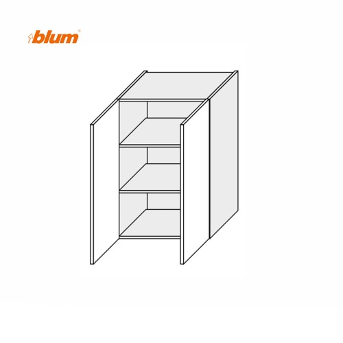 Фасад кухонний Міленіум 80В/900 2дв Pro Blum ML-585 МіроМарк