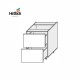 Кухонна секція Міленіум WG нижня 80Н2ШХ/820 Pro Hettich(Білий/Глянець Білий (Серія М)) ML-082W/01 МіроМарк