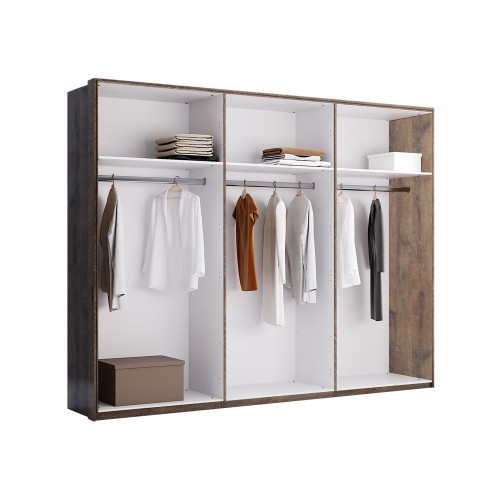 Шафа 6дв. Квадро KV-16-OF МіроМарк