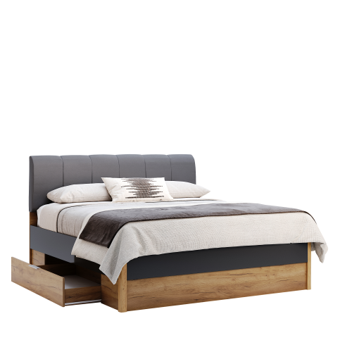 Ліжко Рамона (Ramona) 1.6х2.0 м'яка спинка МіроМарк