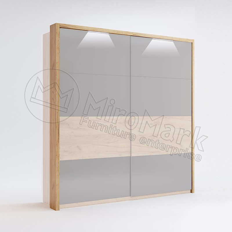 Опція карниз з підсвіткою до шафи-купе 2.0 РАМОНА МіроМарк