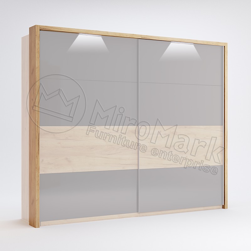 Опція карниз з підсвіткою до шафи-купе 2.5 РАМОНА МіроМарк