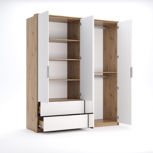 Шафа 4дв 2шх. Реймонд RN-14-WB МіроМарк