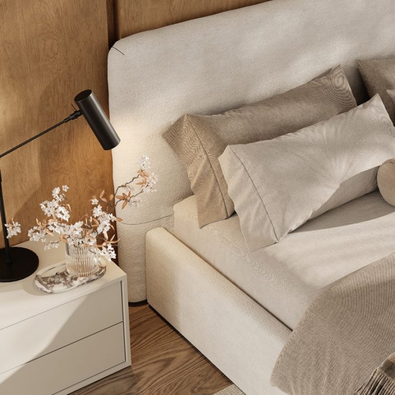 Мяке ліжко Amelia 1,6х2,0 Непідйомне  SF-36-AL МіроМарк