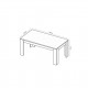 Стіл столовий 1200х700 АСТІ МіроМарк