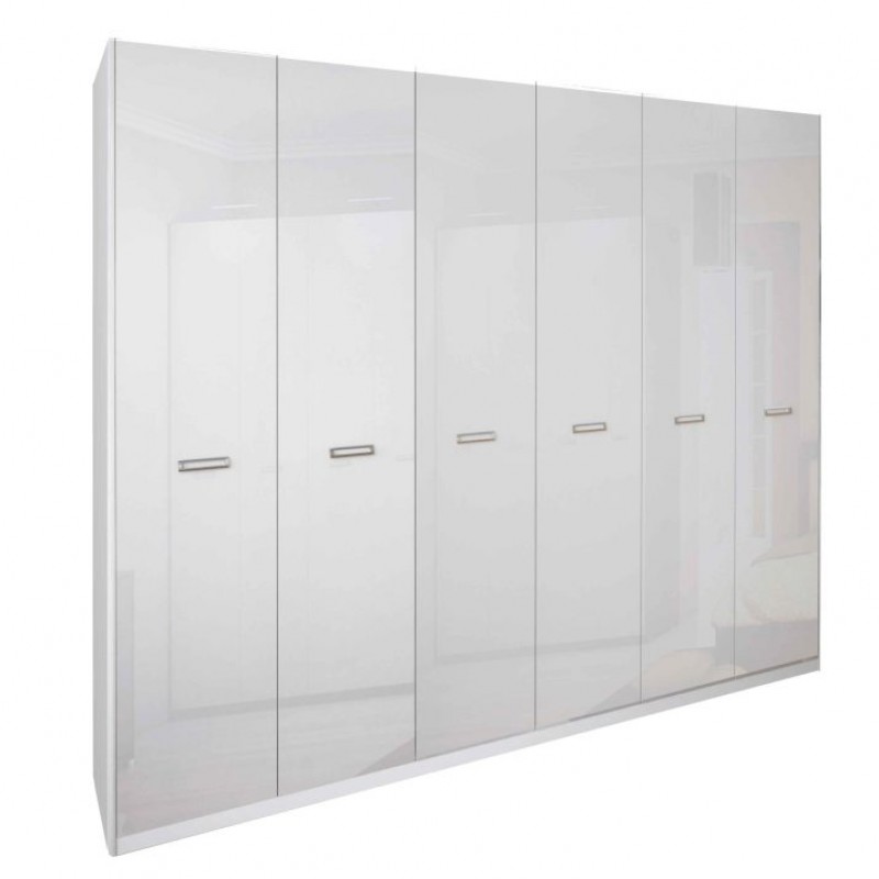 Шафа 6дв БЕЛЛА без дзеркал МіроМарк