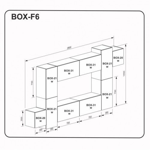Вітальний набір BOX F6 BX-F6-WB МіроМарк