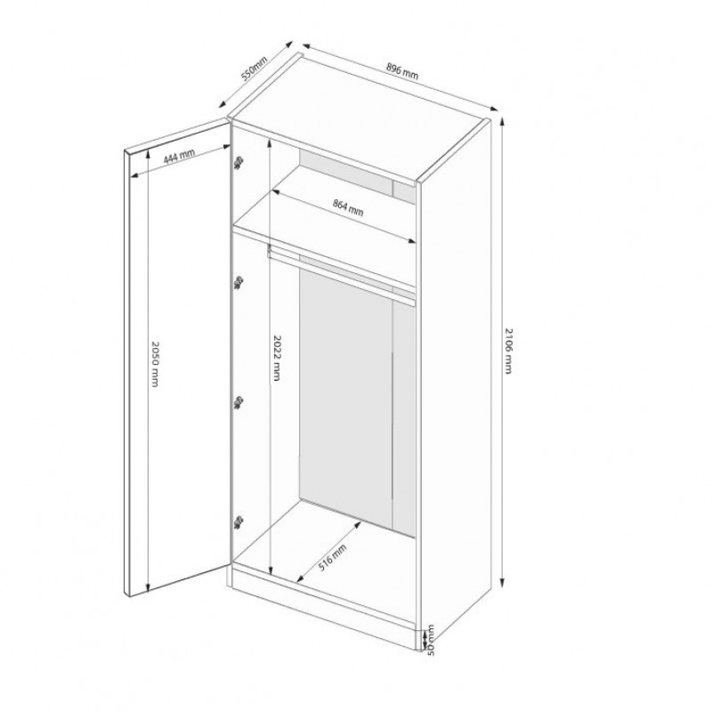 Шафа Dominika DK-22-GT МіроМарк