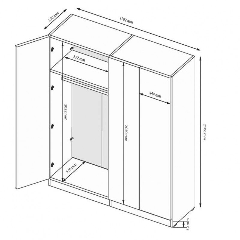 Шафа Dominika DK-24-GT МіроМарк