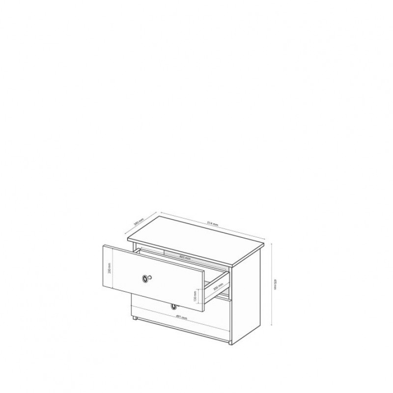Тумба Eva EV-52-WB МіроМарк