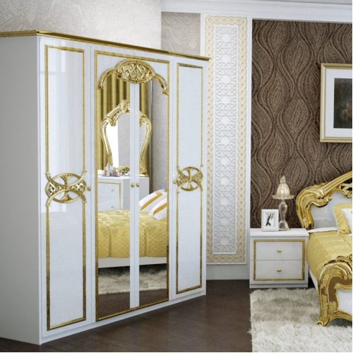 Шафа 4дв. Єва EV-14-WB МіроМарк