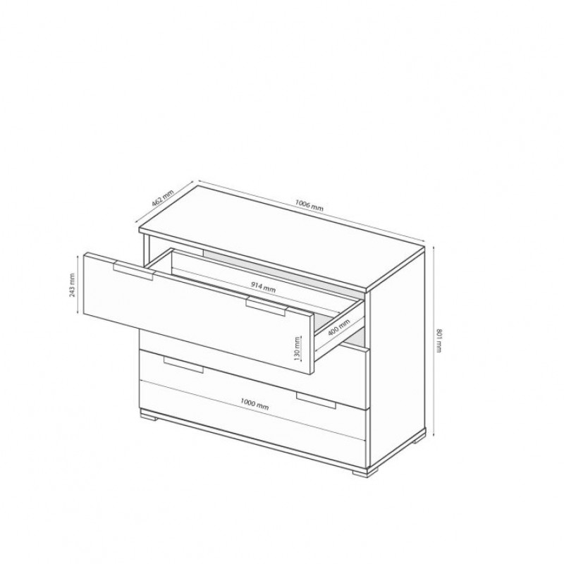 Комод Linz LI-63-GS МіроМарк