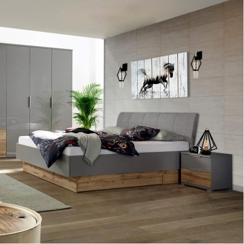 Ліжко 1,8х2,0 Лінц LI-38-GS МіроМарк