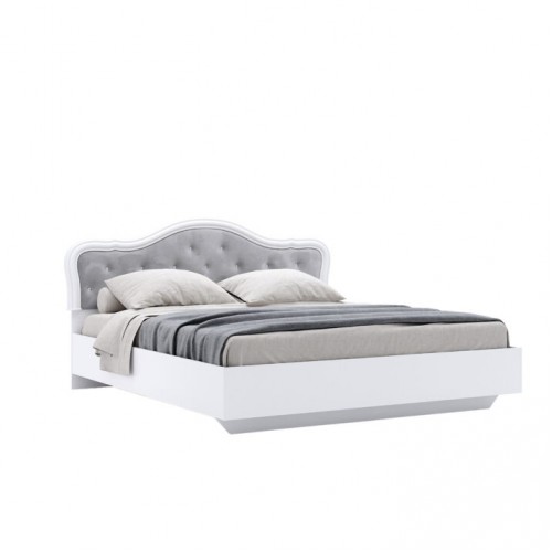 ЛІЖКО Луїза 1,8х2,0 Підйомне з каркасом Люкс(Глянець Білий (М1092)) LZ-49-WB МіроМарк