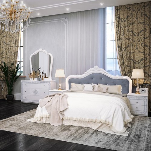 Ліжко 1,8х2,0 Луїза LZ-38-WB МіроМарк