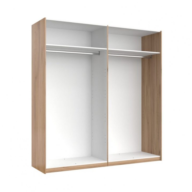 Шафа-купе 2.0м ЛУНА (Мат) МіроМарк