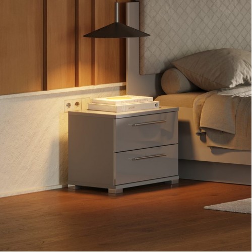 Приліжкова тумба 2шх.Мегі MG-52-GG МіроМарк