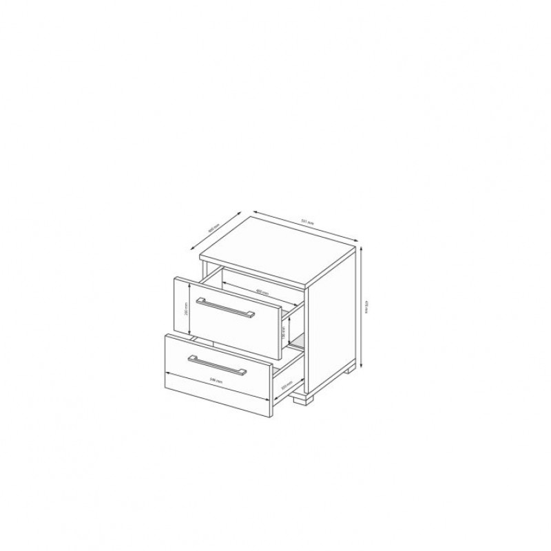 Тумба Megy MG-52-GG МіроМарк
