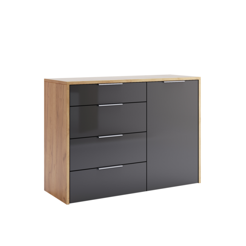 Комод 1дв 4шх РАМОНА МіроМарк