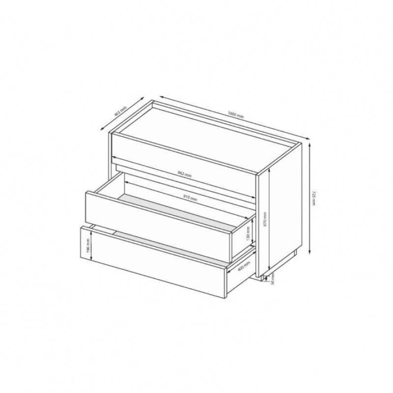 Комод Тео TO-63-AG МіроМарк