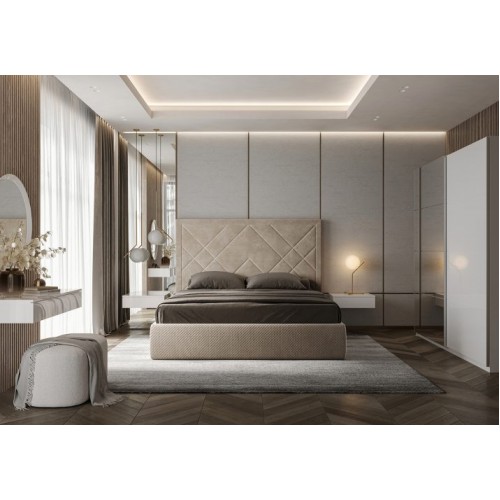 М’яке ліжко 1,8х2,0 Віва VV-39-WB МіроМарк