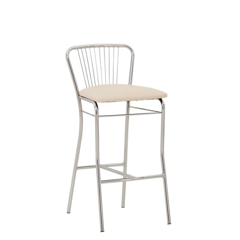 Барний стілець NERON hoker chrome Nowy Styl