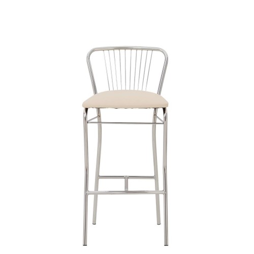 Барний стілець NERON hoker chrome Nowy Styl