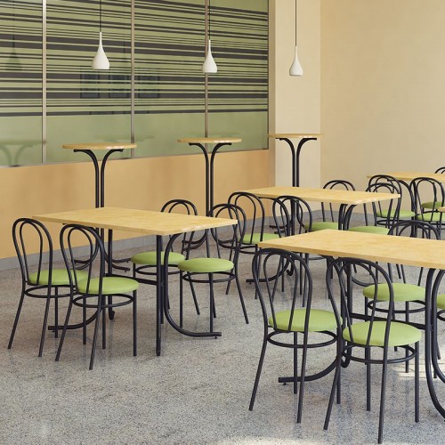 Барний стілець TULIPAN black (BOX-4) Nowy Styl