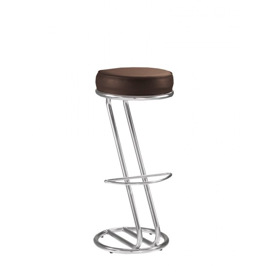 Барний стілець ZETA hoker chrome (BOX-2) Nowy Styl Барний стілець ZETA hoker chrome (BOX-2) Nowy Styl
