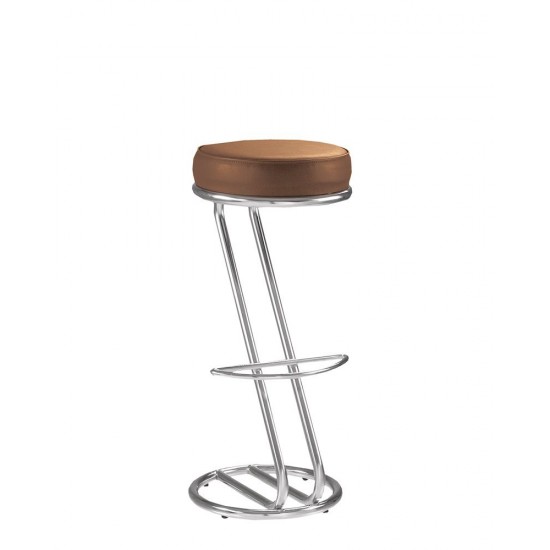 Барний стілець ZETA hoker chrome (BOX-2) Nowy Styl Барний стілець ZETA hoker chrome (BOX-2) Nowy Styl