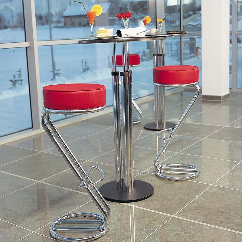 Барний стілець ZETA hoker chrome (BOX-2) Nowy Styl