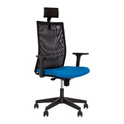 Крісло AIR R HR NET black ES PL70 Nowy Styl
