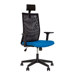 Крісло AIR R HR NET black SL PL70 Nowy Styl