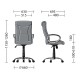 Крісло ELLY Tilt CHR68 Nowy Styl Крісло ELLY Tilt CHR68 Nowy Styl