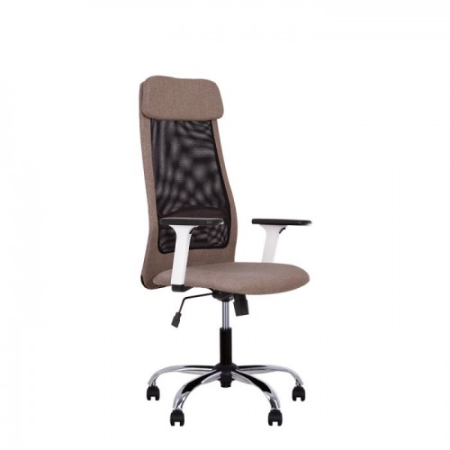 Крісло FRANK GTR Tilt (AC-78) white CHR68 Nowy Styl