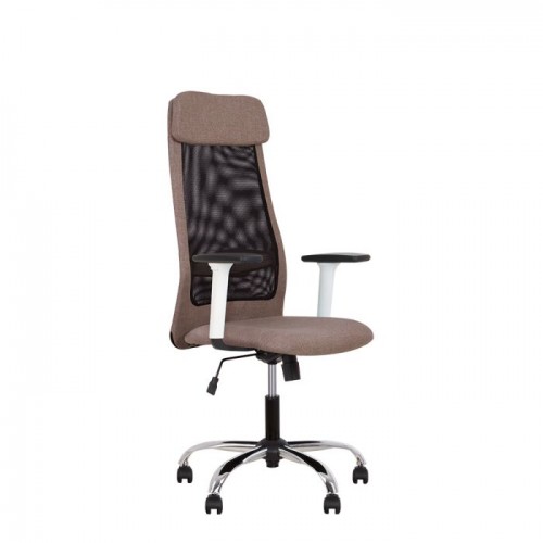 Крісло FRANK GTR Tilt (AC-80) white CHR68 Nowy Styl