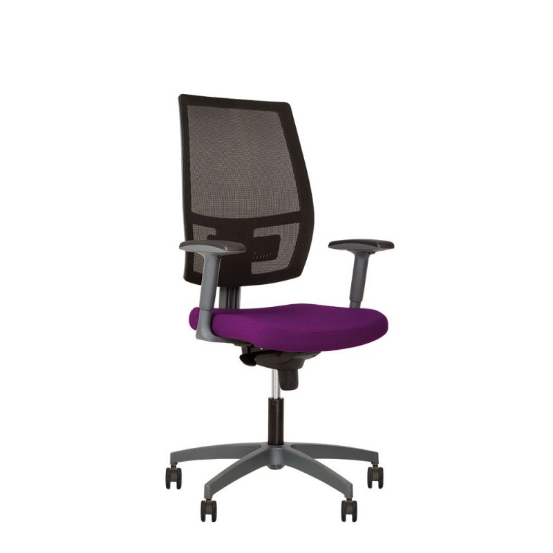 Крісло MELANIA R NET grey ES PL72 Nowy Styl