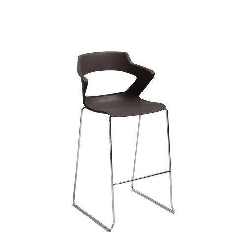 Крісло ZENITH plast black hoker CFS Nowy Styl