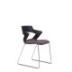 Крісло ZENITH plast plus combi black CFS Nowy Styl