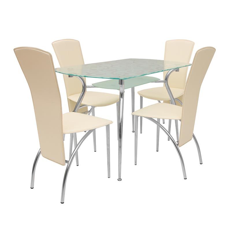 Стілець AMELY slim chrome (BOX-4) Nowy Styl