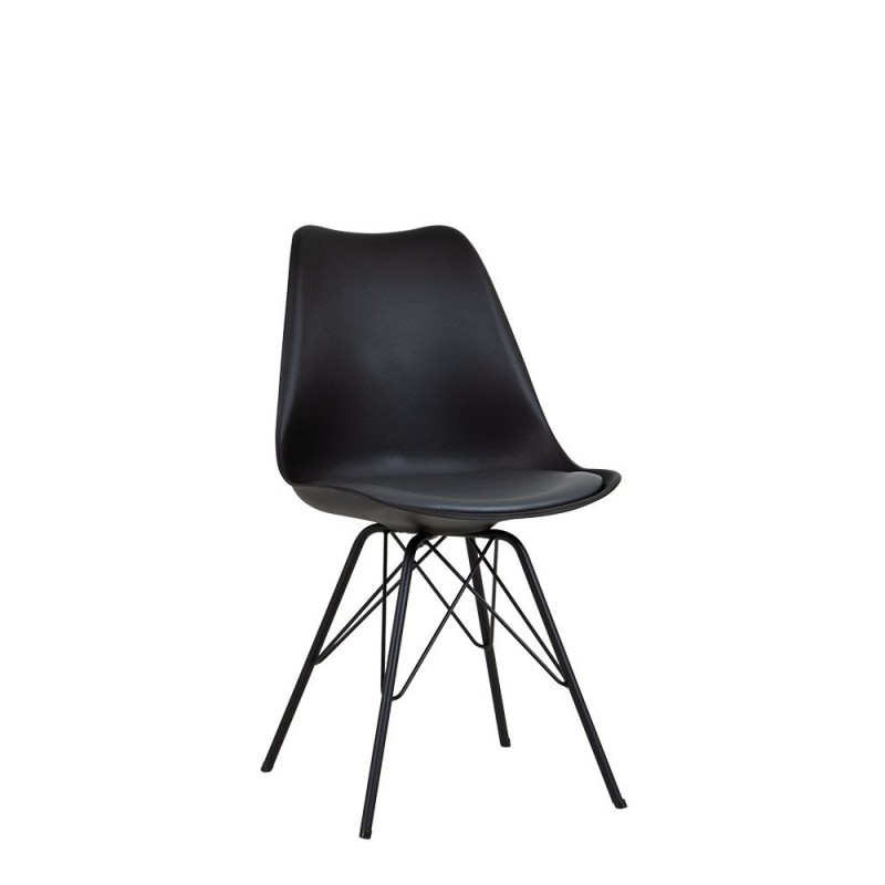 Стілець ASTI 4A black (BOX-2) Nowy Styl