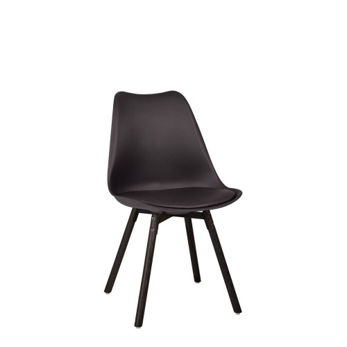 Стілець ASTI WOOD black (BOX-2) Nowy Styl