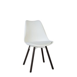 Стілець ASTI WOOD white (BOX-2) Nowy Styl