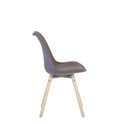 Стілець ASTI soft wood alu (BOX-2) Nowy Styl
