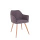 Стілець DASTER wood alu (BOX-1) ORMB Nowy Styl Стілець DASTER wood alu (BOX-1) ORMB Nowy Styl