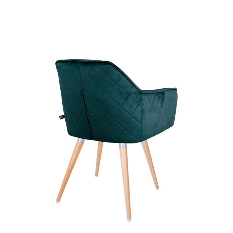 Стілець DASTER wood alu (BOX-1) ORMB Nowy Styl